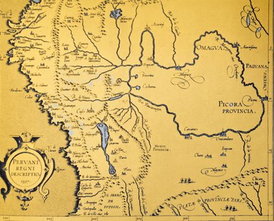 西班牙秘鲁总督辖区地图 作者 西班牙语学校