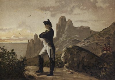 1815年至1821年在圣赫勒拿流亡的拿破仑 作者 西班牙语学校