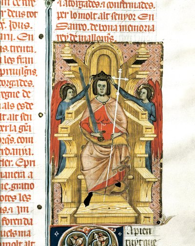 Portrait of James III (Jaime III de Mallorca 作者 西班牙语学校