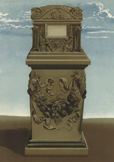 罗马殡仪馆骨灰盒(chromolitho) 作者 西班牙语学校
