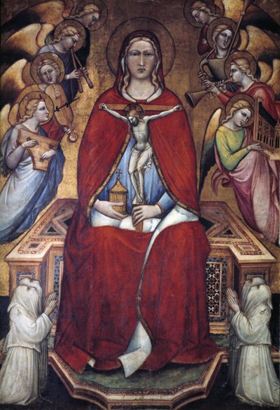 游行横幅，c1395-1400 作者 阿雷蒂诺（Aretino）Luca Spinello或Spinelli