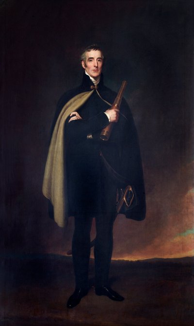 威灵顿公爵的肖像，1860年 作者 Spiridione Gambardella