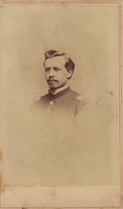 奥托-C-拉德曼，密苏里志愿军步兵第三团F连上尉（联邦）。 作者 St. Louis Hoelke and Benecke