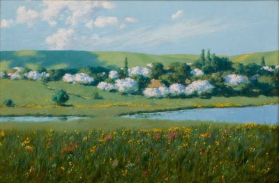池塘春景 作者 斯坦尼斯瓦夫·伊格纳齐·维特凯维奇