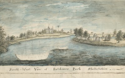 Batchacre Park：着色图纸，nd [？19th cent] 作者 斯蒂宾肖