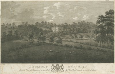 Beaudesert Hall and Park：钢版画，编号[1762-1802]（印刷） 作者 斯蒂宾肖