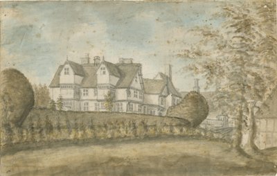 Eccleshall-Biana Hall：水彩画，nd [1795] 作者 斯蒂宾肖