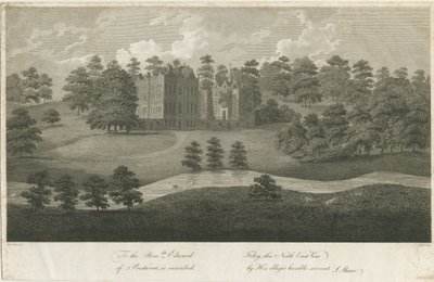 普雷斯特伍德·霍尔（Prestwood Hall）：雕刻，编号[1762-1802]（印刷） 作者 斯蒂宾肖