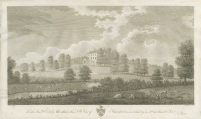 萨默福德·霍尔（Somerford Hall）：雕刻版[1762-1802]（印刷） 作者 斯蒂宾肖