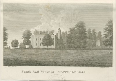 Statfold Hall：雕刻，nd [1762-1798]（印刷） 作者 斯蒂宾肖