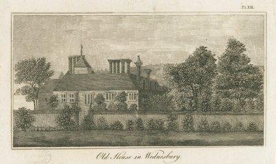 Wednesbury-老房子：版画，nd [1762-1802]（印刷） 作者 斯蒂宾肖
