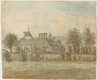 Wednesbury-老房子：水彩画，nd [1762-1798] 作者 斯蒂宾肖