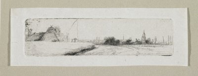 远村小景 作者 Stefan Juliusz Norblin de la Gourdaine