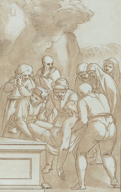 埋葬》，约1780年。 作者 斯特凡诺·穆利纳里