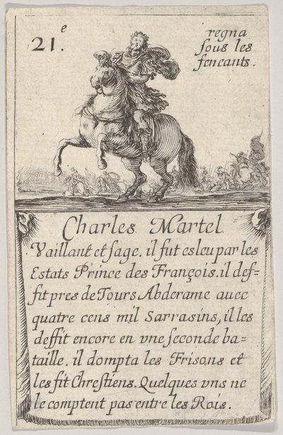 Charles Martel Vaillant et sage..., from 