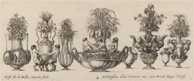 神奇的花瓶，可能是1646年。 作者 斯蒂法诺·德拉·贝拉