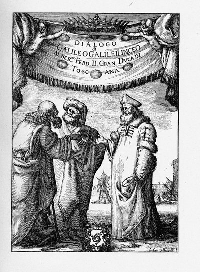 1632年伽利略·伽利莱（Galileo Galilei）关于两个主要世界体系的对话的前奏 作者 斯蒂法诺·德拉·贝拉
