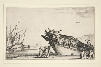 八名海军陆战队员系列作品中的 "海港场景"，Dev.813 作者 斯蒂法诺·德拉·贝拉