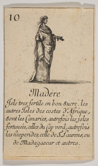 马德雷（Madere），1644年。 作者 斯蒂法诺·德拉·贝拉