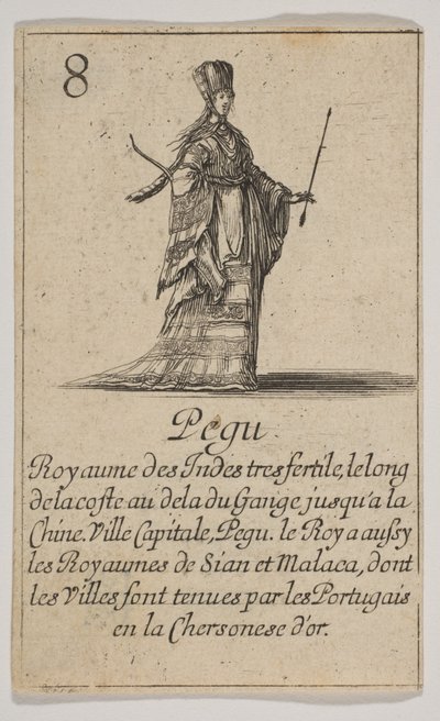 佩古，1644年。 作者 斯蒂法诺·德拉·贝拉