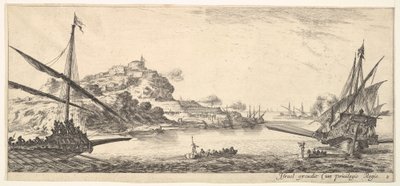 图8：从后面看，左边是一个厨房的弓，右边是另一个厨房的弓。 1641。 作者 斯蒂法诺·德拉·贝拉