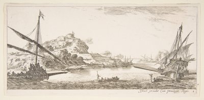 图8：从后面看，左边是一个厨房的弓，右边是另一个厨房的弓。 1641。 作者 斯蒂法诺·德拉·贝拉