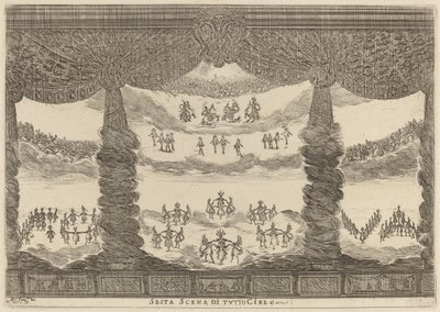 全天候第六场》，1637年。 作者 斯蒂法诺·德拉·贝拉