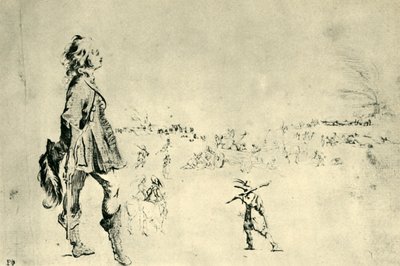 站立的男性形象，1633-1634，1943年。 作者 斯蒂法诺·德拉·贝拉