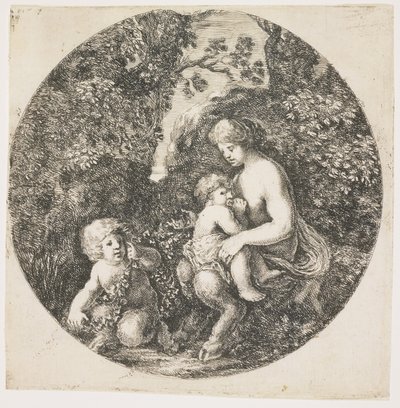 萨特的妻子，1656年 作者 斯蒂法诺·德拉·贝拉