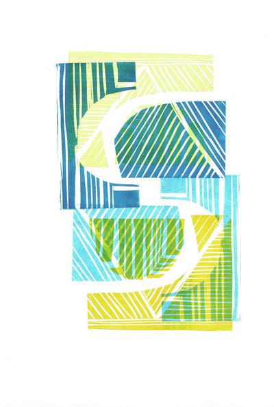 1973 I》，2016 年（纸上线描） 作者 史蒂芬·道