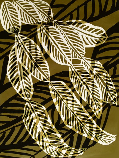 瀑叶 I, 2018 (数字) 作者 史蒂芬·道