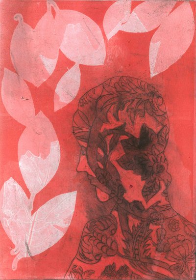 铸件 II》，2015 年（纸上单版画） 作者 史蒂芬·道
