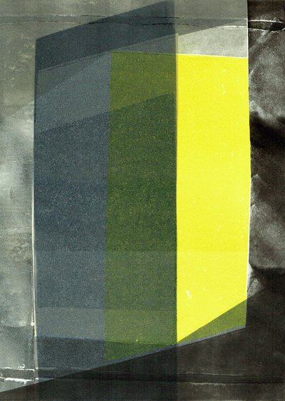斜纹四号》，2020 年，纸上单版画 作者 史蒂芬·道
