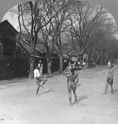 1908年，缅甸发生了一场本地的球赛 作者 立体声旅行社