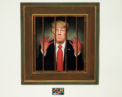 特朗普被定罪，2020 年（油画） 作者 史蒂文斯科拉