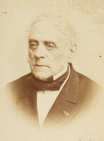 Daniel François Esprit Auber - 作曲家Daniel-Francois-Esprit Auber（1782-1871）的肖像，由巴黎Reutlinger摄影工作室拍摄。Albumin照片。私人收藏 作者 罗伊特林格工作室