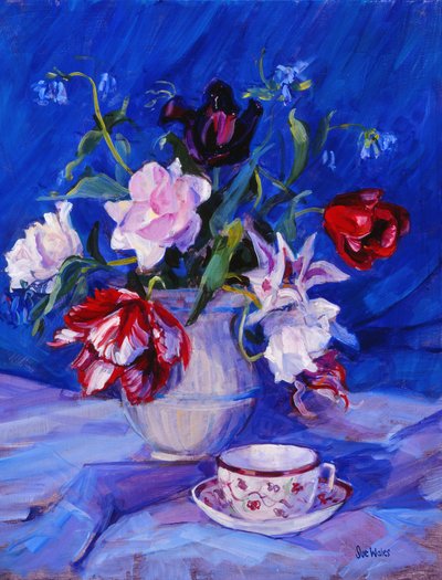 我花园里的郁金香，1995年， 作者 苏威尔士