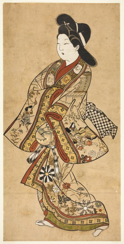 行走的美人 作者 杉村治平