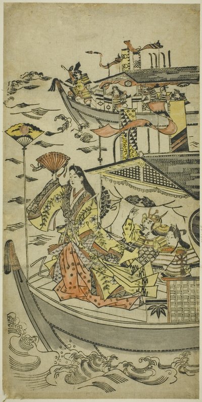 Tamamushi 夫人提高粉丝目标 作者 杉村治平
