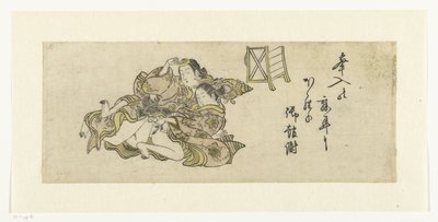 身着节日盛装的吟游诗人夫妇 作者 杉村治平
