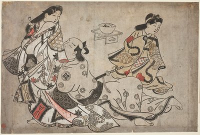执着的情人》，选自无标题情色版画系列 作者 杉村治平