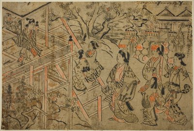 参观清水寺 作者 杉村治平