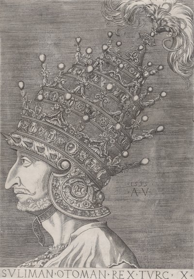 苏莱曼二世，1535年，1535年。 作者 苏莱曼二世