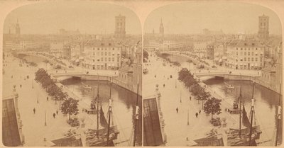 丹麦哥本哈根，整个斯堪的纳维亚半岛的大都市，19世纪50年代至1910年代。 作者 太阳雕塑作品和工作室