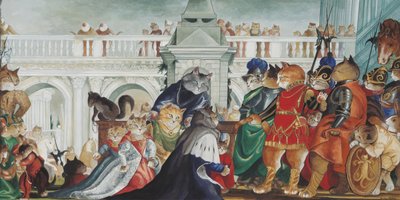 插图选自《猫群荟萃》！文化猫汇编》（2015 年出版） 作者 苏珊·赫伯特
