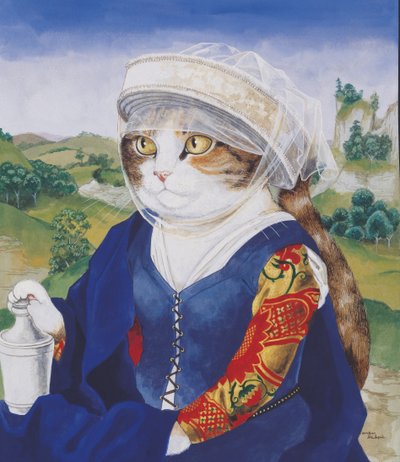 插图选自《猫群荟萃》！文化猫汇编》（2015 年出版） 作者 苏珊·赫伯特