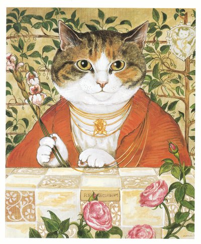 拉斐尔前派猫》插图（1999 年出版） 作者 苏珊·赫伯特