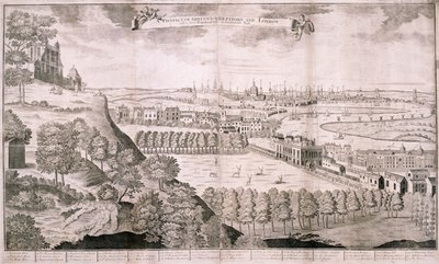 伦敦格林威治公园的景色，1723年 作者 萨顿·尼科尔斯