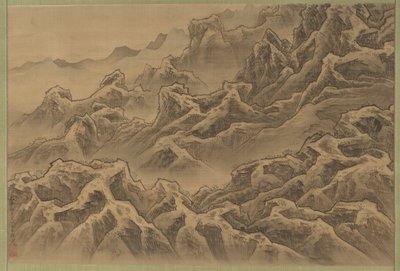 山脉和峡谷 作者 铃木扶阳