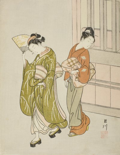 从风扇中清除微风 作者 铃木春信